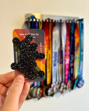 Load image into Gallery viewer, Bib Magnets Race Course Glitter MH $14