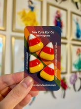 Load image into Gallery viewer, Bib Magnets Candy Corn $10