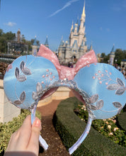 Load image into Gallery viewer, Glass Slipper Princess Ears $63